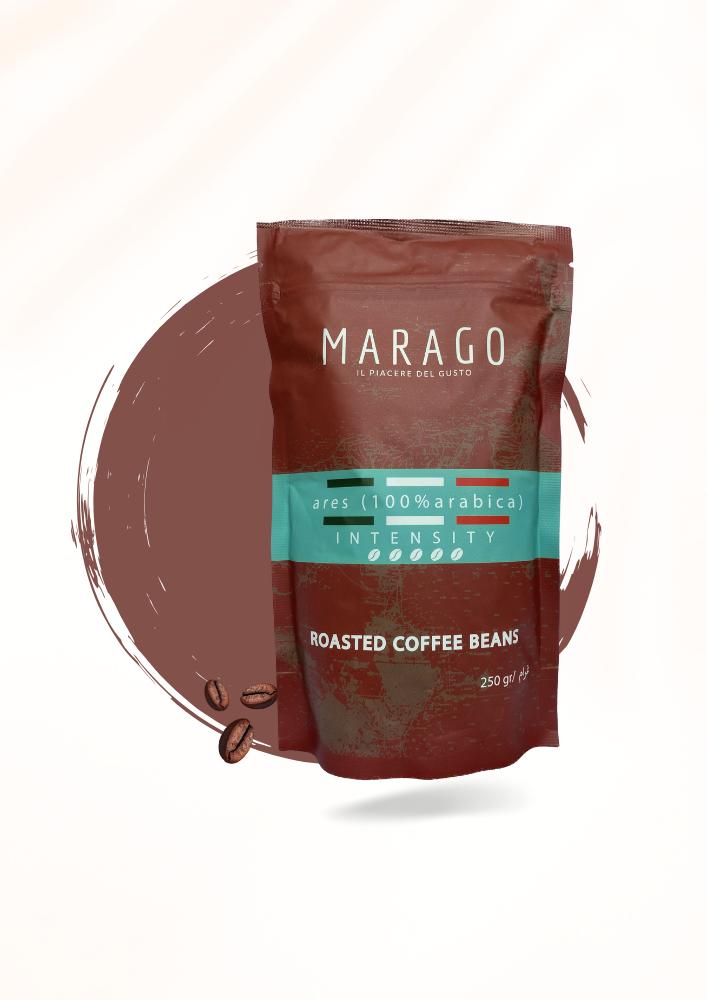 Italian Coffee Beans - Marago ARES 100% Arabica 250g