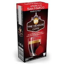 [OCTV001] Italian Coffee Caps. TRE VENEZIE San Marco 100% Arabica